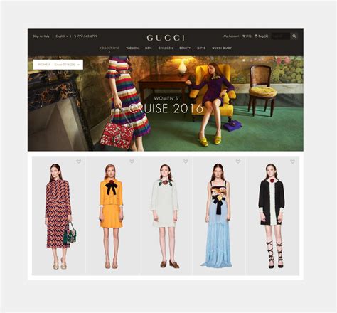 abbigliamento gucci online|official Gucci online store.